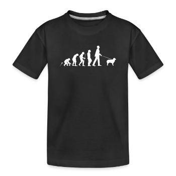 Miniature Australian Shepherd Shirt cadeau - T-shirt bio Premium Enfant - noir - Devant