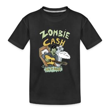 zombie cash - T-shirt bio Premium Enfant - noir - Devant