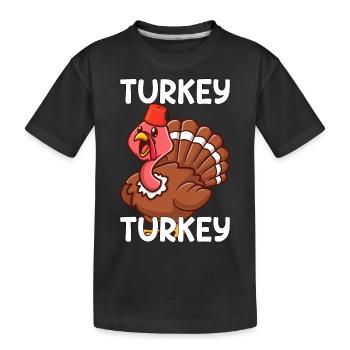 Turquie disant Turquie Turquie Cadeau - T-shirt bio Premium Enfant - noir - Devant