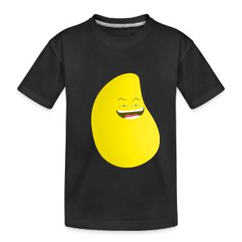 Frecher Griff - Kinder Premium Bio T-Shirt - Schwarz - Vorne