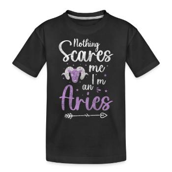 Horoscope Astrologie Minerva - T-shirt bio Premium Enfant - noir - Devant