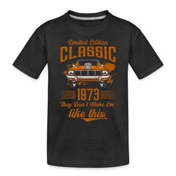 Automobil Mechatroniker Alt - Kinder Premium Bio T-Shirt - Schwarz - Vorne