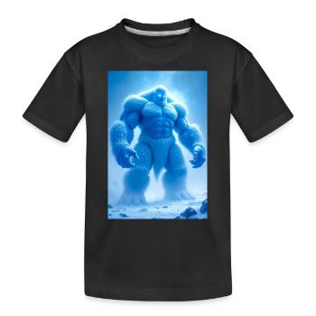 Jötunn Uralte Riesen gegen Götter im nordischen Mythos - Kinder Premium Bio T-Shirt - Schwarz - Vorne