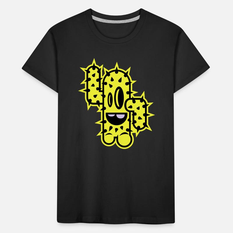 kaktus high five comic Kinder Premium Bio T-Shirt