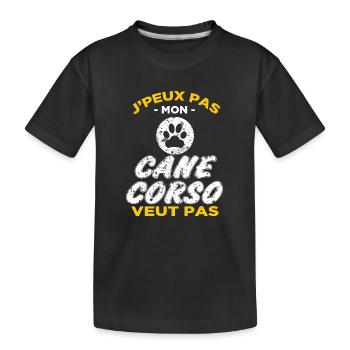 Cane Corso - T-shirt bio Premium Enfant - noir - Devant