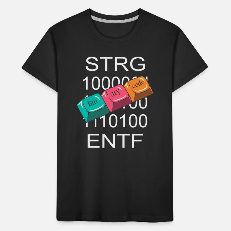 Nerd de l’informatique T-shirt bio Premium Enfant