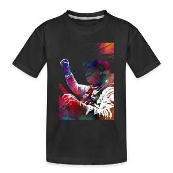 Autorennen #racing #sport - Kinder Premium Bio T-Shirt - Schwarz - Vorne