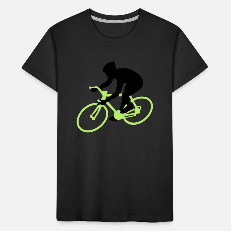 Cycling Kids' Premium Organic T-Shirt