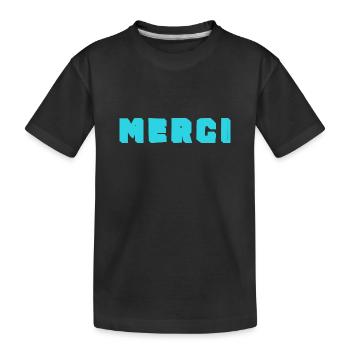 GELIEBTE. MEISTER. VIELEN DANK. DANKE, HERRIN. MEISTER - Kinder Premium Bio T-Shirt - Schwarz - Vorne