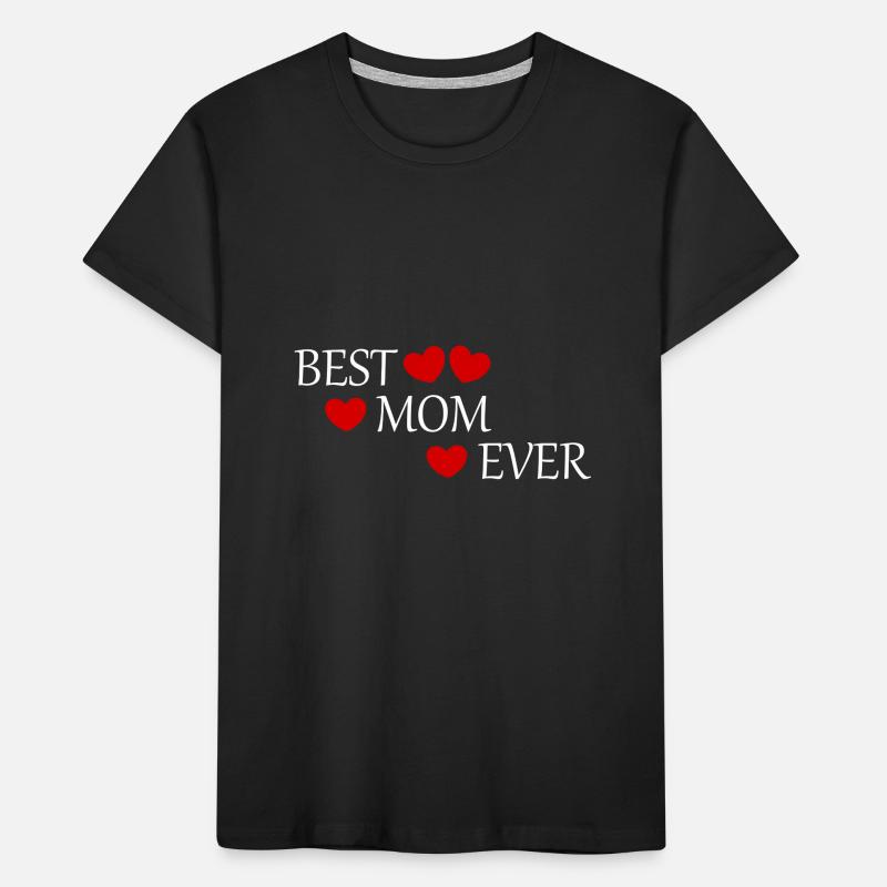 Spruch Muttertag Beste Mama der Welt Muttertag Mom Kinder Premium Bio T-Shirt