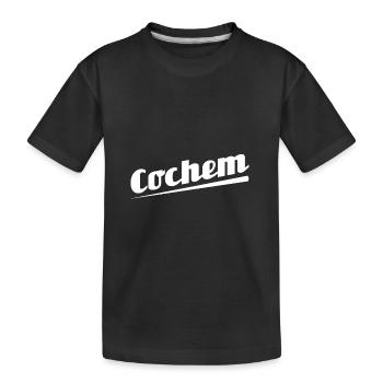 Cochem - Stadt best place ever - Kinder Premium Bio T-Shirt - Schwarz - Vorne