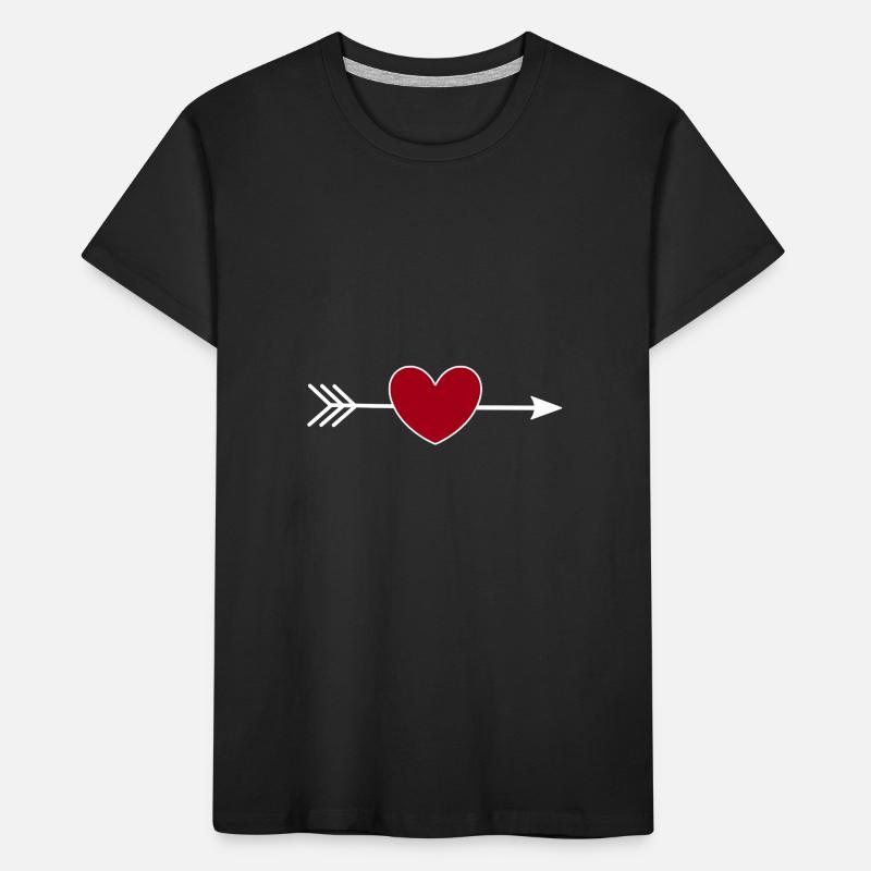 Saint-Valentin, Saint-Valentin, Saint-Valentin T-shirt bio Premium Enfant