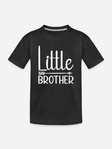Little brother - Kids' Premium Organic T-Shirt - black
