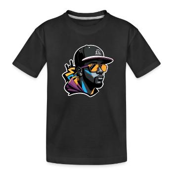 Urban Guy - Kids' Premium Organic T-Shirt - black - Front