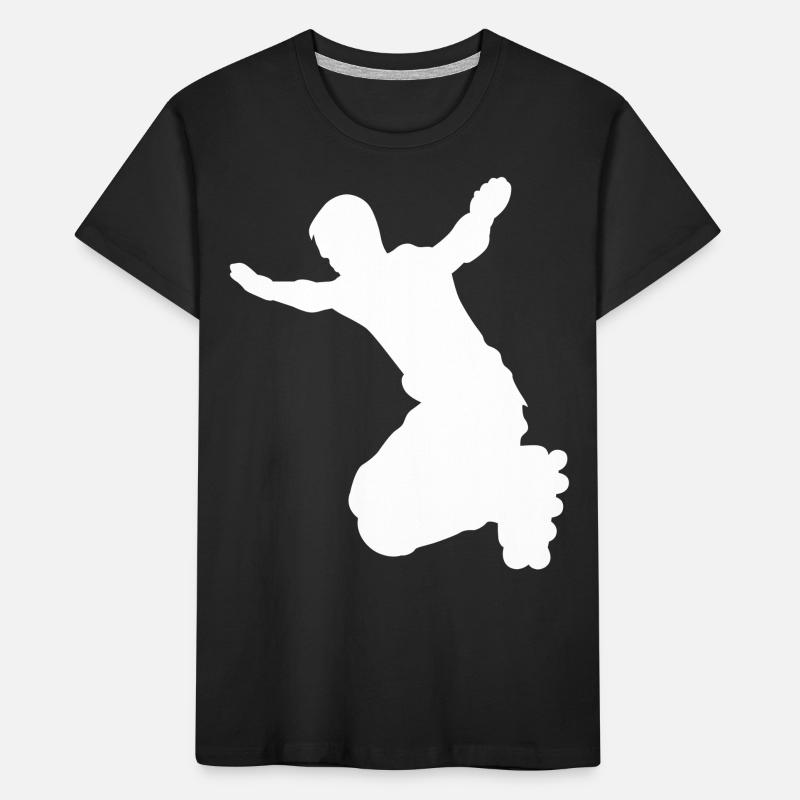 Inline Skater Rollerblades Roller skates Skating Kids' Premium Organic T-Shirt