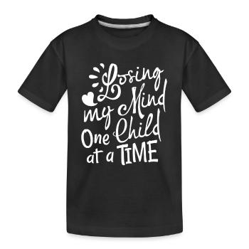 Maman cool | Cadeaux pour les mères | Dictons de maman - T-shirt bio Premium Enfant - noir - Devant