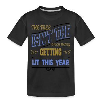 Bedroom Beach Holiday Jokes Bodybuilding Dork - Kids' Premium Organic T-Shirt - black - Front