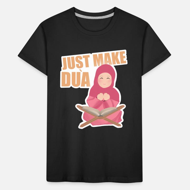 Just Make Dua Kinder Premium Bio T-Shirt