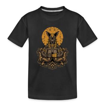 Anubis Égypte 2023 - T-shirt bio Premium Enfant - noir - Devant
