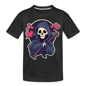 Grim Reaper - Kids' Premium Organic T-Shirt - black - Front