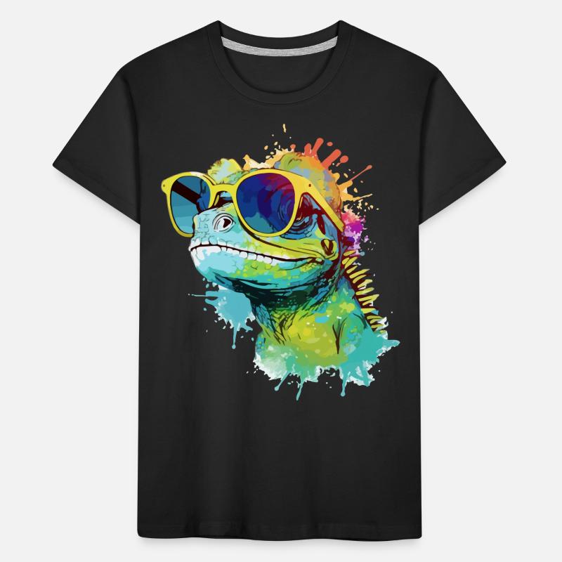Doko die Eidechse Kinder Premium Bio T-Shirt