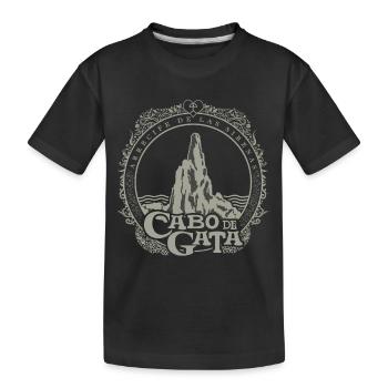 Récif Mermaid - T-shirt bio Premium Enfant - noir - Devant
