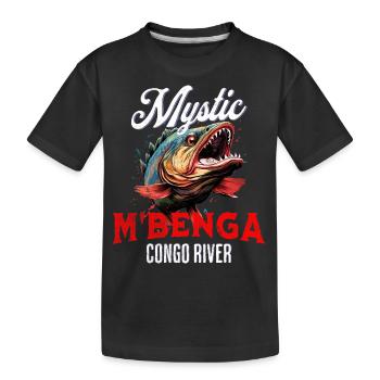 Mystic M'Benga - Kids' Premium Organic T-Shirt - black - Front