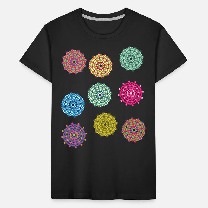 Amoeba Pattern Kids' Premium Organic T-Shirt