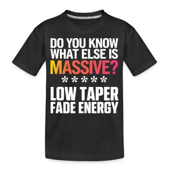 Du weißt, was Massive Meme sonst noch ist - Kinder Premium Bio T-Shirt - Schwarz - Vorne