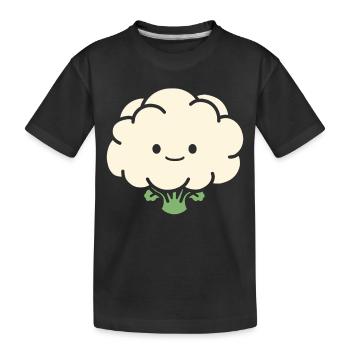 Chou-fleur - T-shirt bio Premium Enfant - noir - Devant