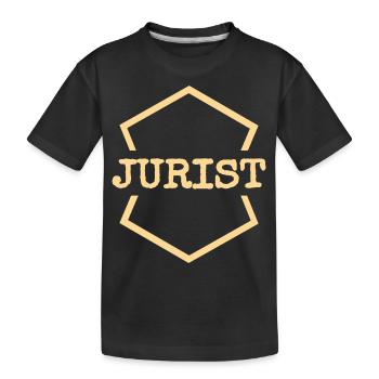 L’avocat comme travail - T-shirt bio Premium Enfant - noir - Devant