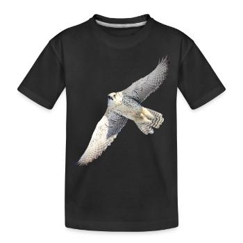 Vol GyrFalcoin - T-shirt bio Premium Enfant - noir - Devant