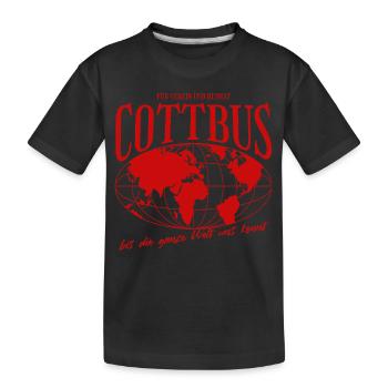 Cottbus Home Football Cadeau - T-shirt bio Premium Enfant - noir - Devant
