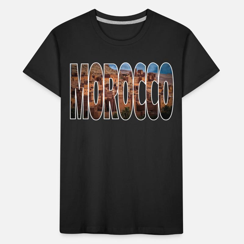 Marokko Kinder Premium Bio T-Shirt