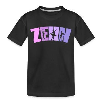 Geburtstag Mädchen 10 Jahre alt Ballett Ballerina - Kinder Premium Bio T-Shirt - Schwarz - Vorne