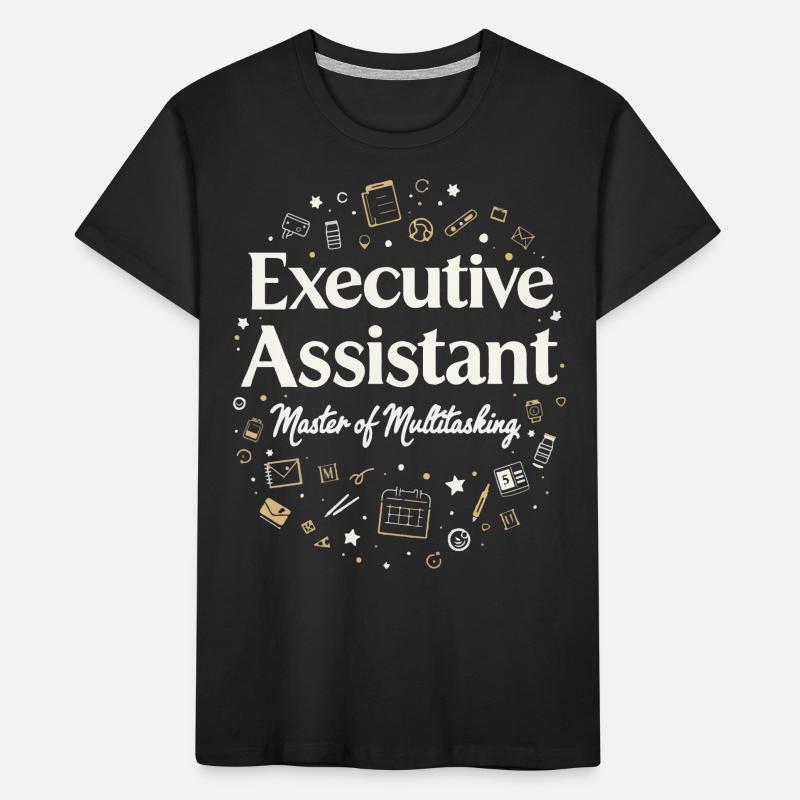 Assistante du Directeur Général Expert Multitâche T-shirt bio Premium Enfant