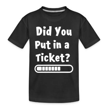 Avez-vous créé un billet ? Mème informatique drôle - T-shirt bio Premium Enfant - noir - Devant