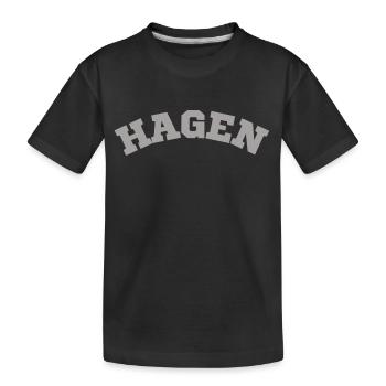 Hagen - T-shirt bio Premium Enfant - noir - Devant