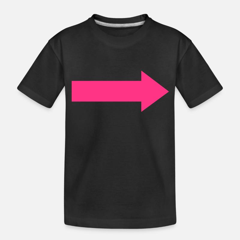 Flèche - T-shirt bio Premium Enfant - noir