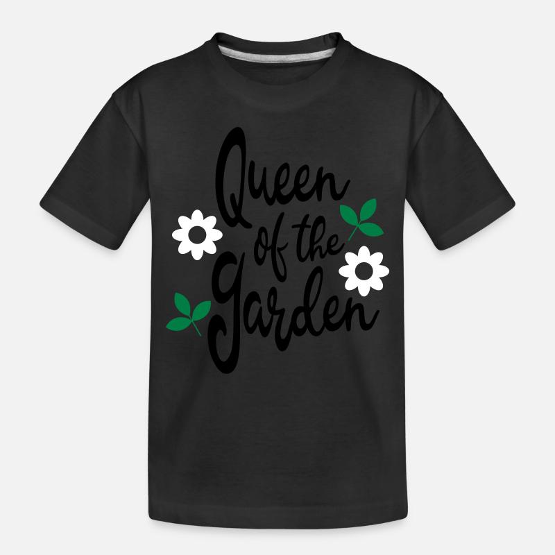 Gärtnerin - Kinder Premium Bio T-Shirt - Schwarz