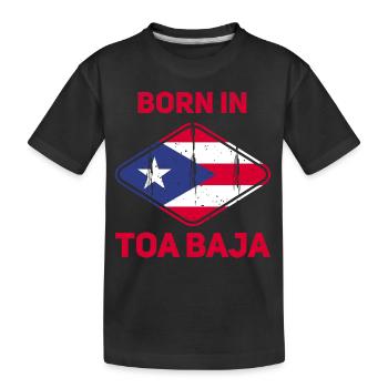 Porto Rico - T-shirt bio Premium Enfant - noir - Devant