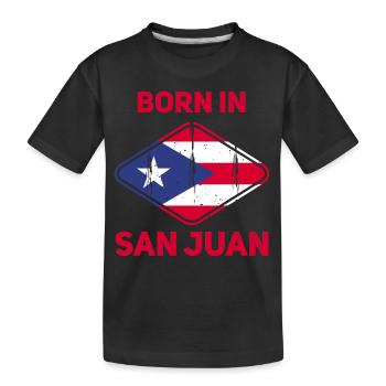 San Juan - T-shirt bio Premium Enfant - noir - Devant