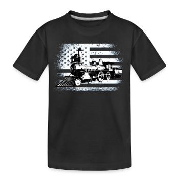 conducteur - T-shirt bio Premium Enfant - noir - Devant