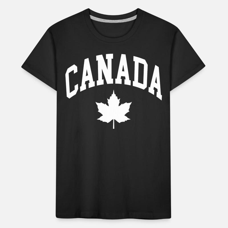 Drapeau du Canada T-shirt bio Premium Enfant