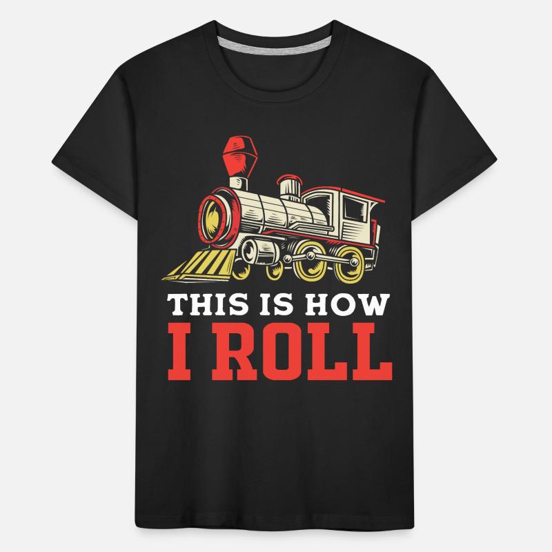 Model Railway Model Making Model Maker Kids' Premium Organic T-Shirt