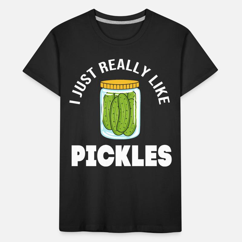 Cornichon Concombre Concombre T-shirt bio Premium Enfant