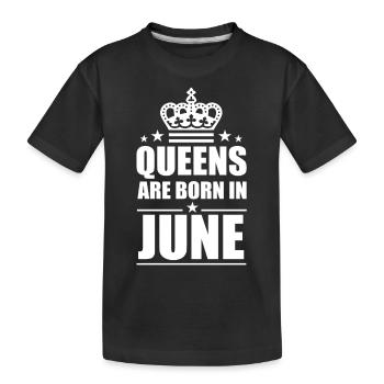 Birthday - Kinder Premium Bio T-Shirt - Schwarz - Vorne