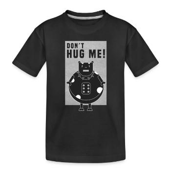 rock Cow Heavy Metal Don`t me étreinte - T-shirt bio Premium Enfant - noir - Devant