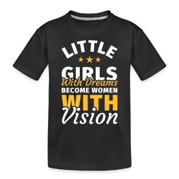 Féminisme féministe cadeau Proverbes - T-shirt bio Premium Enfant - noir - Devant