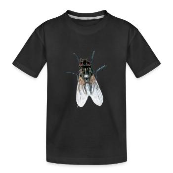 voler - T-shirt bio Premium Enfant - noir - Devant